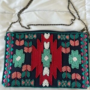 STEVEN by Steve Madden beaded clutch